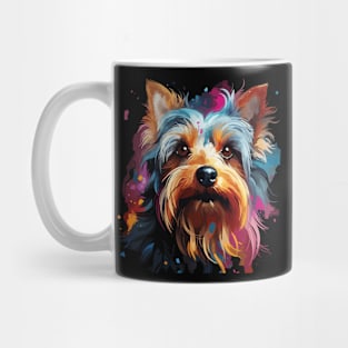 Yorkshire Terrier Rainbow Mug